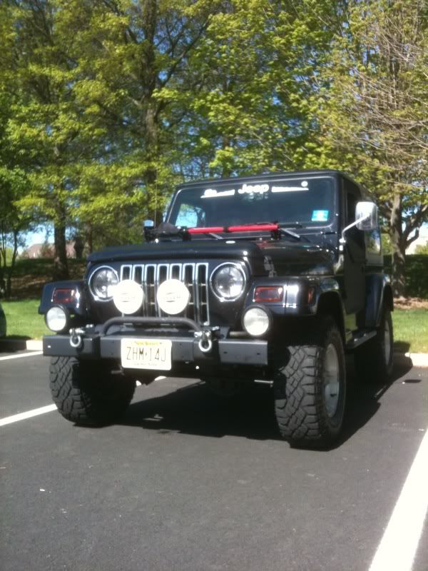 cons of hilift mount on the hood? Jeep Enthusiast Forums